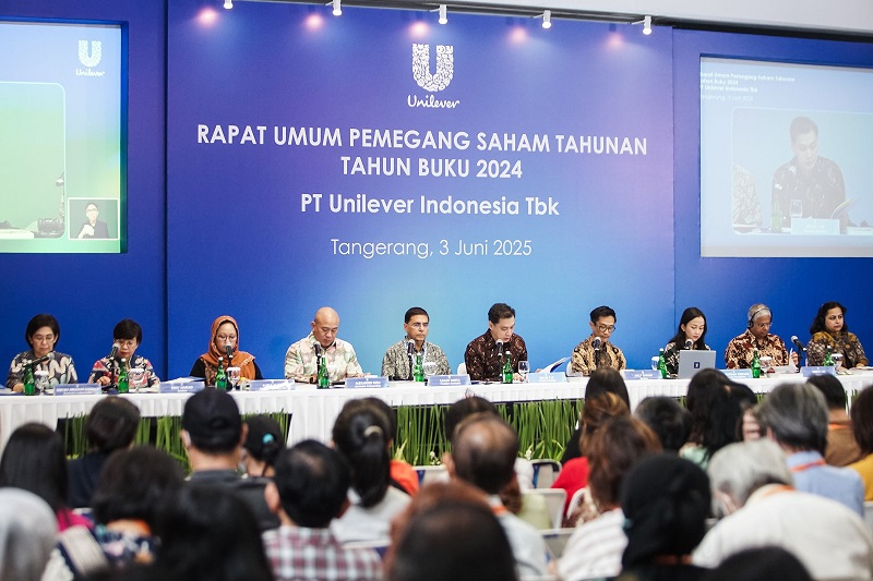 Unilever (UNVR) Sepakat Bagikan Dividen 99,7 Persen Laba 2024