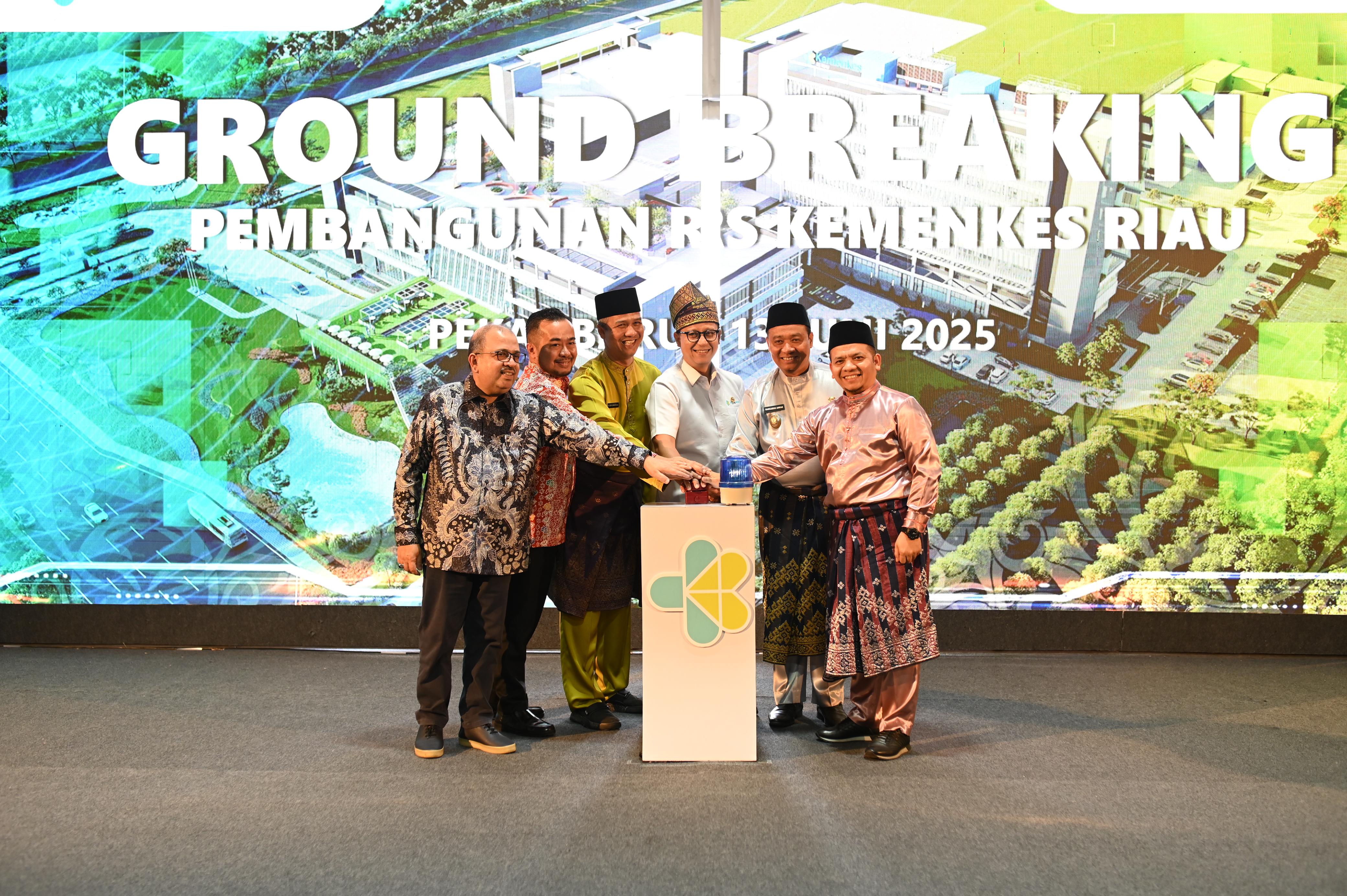PTPP Bangun Rumah Sakit Vertikal Modern di Riau: Inovasi Konstruksi Unggul untuk Layanan Kesehatan Berkualitas. DOK/PTPP PTPP Bangun Rumah Sakit Vertikal Modern di Riau
