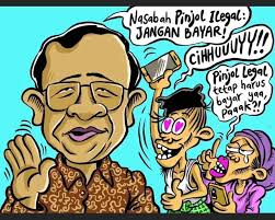 Ilustrasi salah satu aksi komunitas galbay pinjol di media sosial. Dok. Facebook. Resahnya Pengusaha Fintech, Tidak Kuat Hadapi Komunitas Galbay Pinjol
