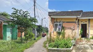 Ilustrasi sebuah kompleks perumahan. Dok. Tribunnews. Cegah Orang Punya Rumah Lebih dari Satu, Menteri Ara Rancang Aturannya