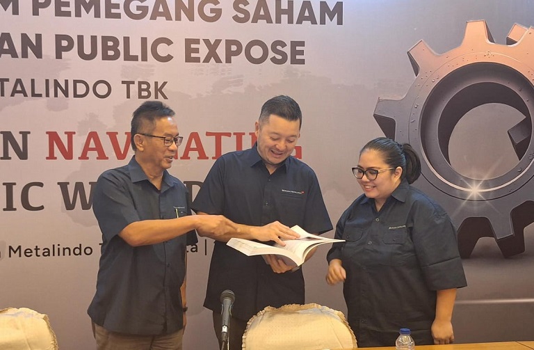 Manajemen BOLT ketika usai menggelar RUPST. BOLT Sepakat Bagi Dividen Rp46,8M dan Fokus Ekspansi Global
