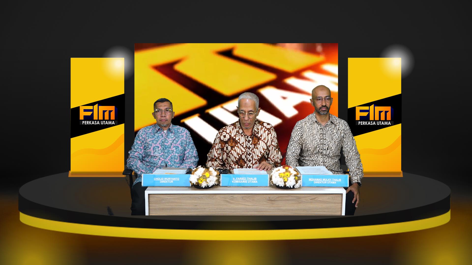 Rapat Umum Pemegang Saham Tahunan (RUPST) PT Fimperkasa Utama Tbk (FIMP) Tahun Buku 2024 di Graha FIM 2 Jakarta pada Senin (23/6/2025). dok. ist. Fimperkasa Utama (FIMP) Optimistis Kinerja Tahun Ini Tumbuh Positif
