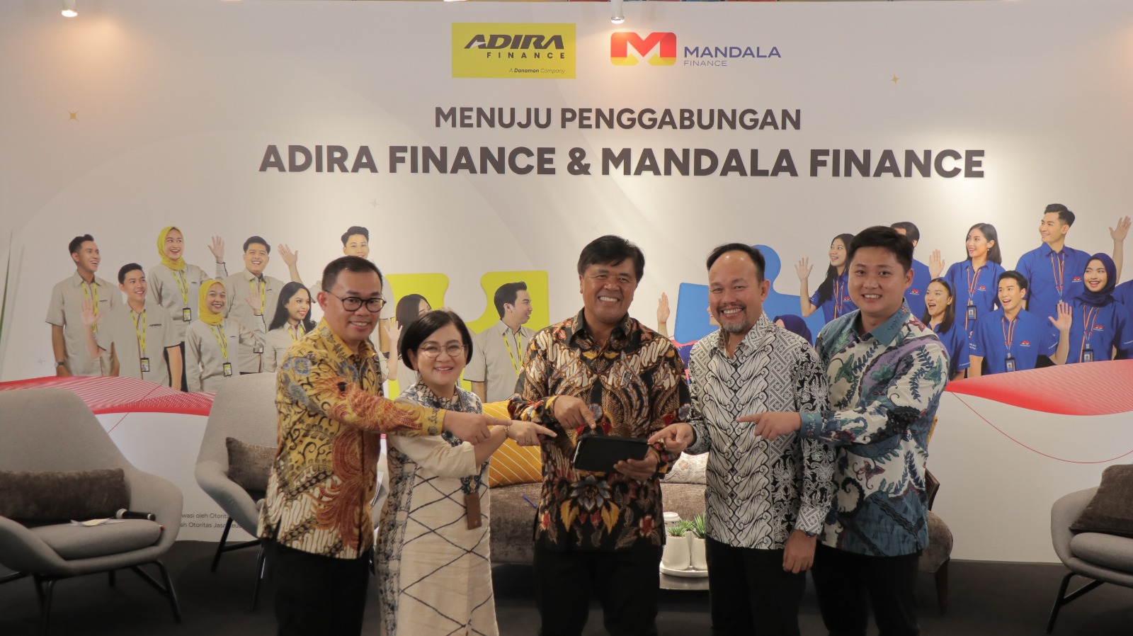 Pemegang Saham Berikan Persetujuan atas Rencana Merger Adira Finance dan Mandala Finance. DOK/ISTIMEWA Merger Dua Raksasa Emiten Pembiayaan Terwujud