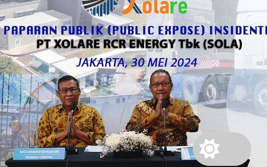 Manajemen SOLA ketika menggelar paparan kinerja. Bos SOLA Buang Habis Saham di Harga Atas, Ada Alasan?