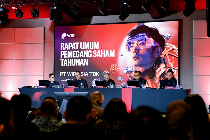 Manajemen WIRG ketika menggelar RUPST. WIR Asia (WIRG) Umumkan Founder Kini Jadi Pengendali Tunggal