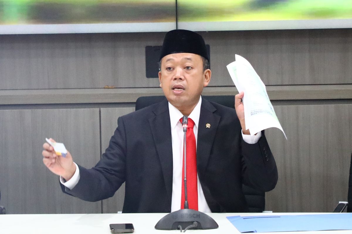 Menteri Agraria dan Tata Ruang/Badan Pertanahan Nasional Nusron Wahid. dok. Kementerian ATR. Bayangkan! 60 Keluarga Kuasai 55,9 Juta Lahan Bersertifikat