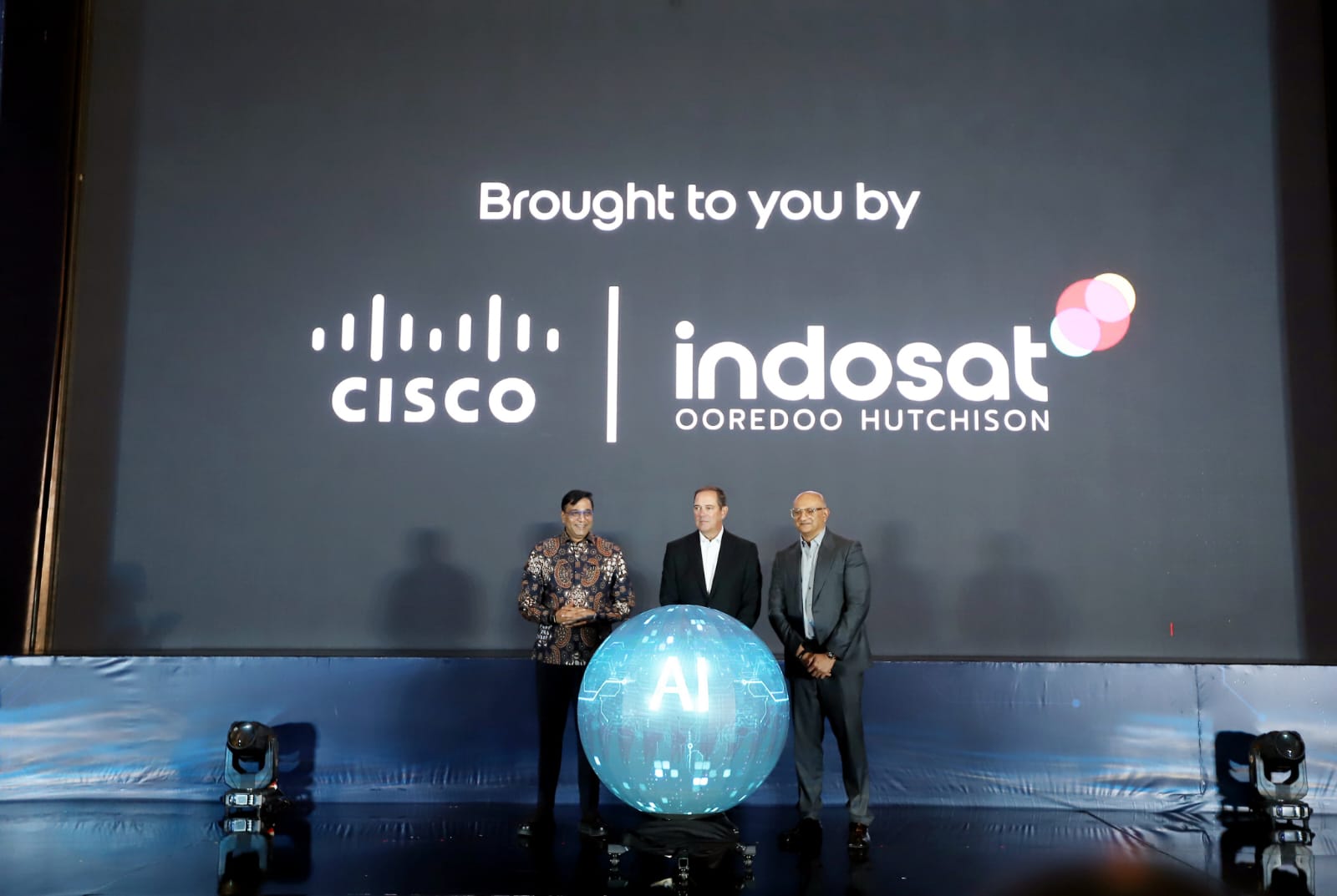 Peluncuran AI Center Cisco, NVIDIA dan Indosat