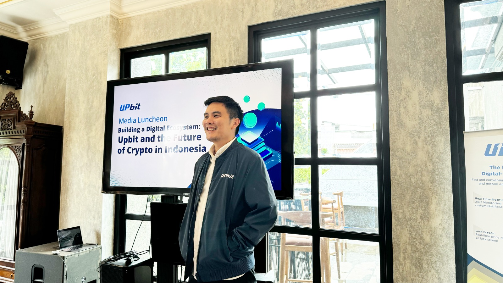 Resna Raniadi, COO Upbit Indonesia. Foto/Rizki EmitenNews Upbit Indonesia Dukung PP 28/2025 Demi Masa Depan Blockchain Indonesia