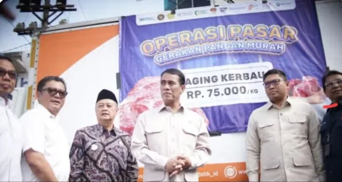 Jaga Daya Beli Warga, Mentan Gelar Operasi Pasar Hingga Akhir 2025