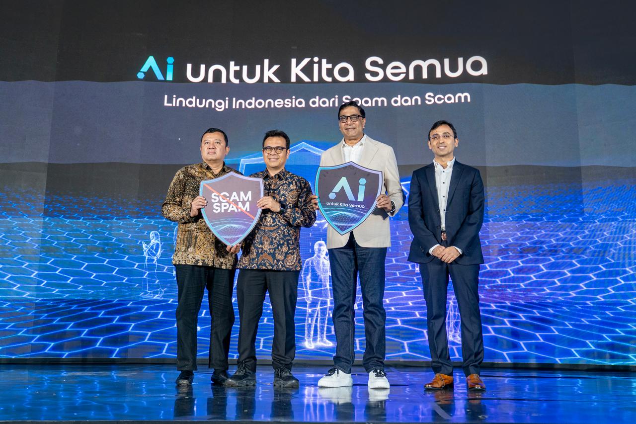 Indosat Ooredoo Hutchison Manfaatkan AI untuk Hadang Spam dan Scam