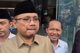 Mantan Menteri Agama Yaqut Cholil Qoumas (Gus Yaqut). Dok. SINDOnews. Kasus Kuota Haji, KPK Jadwalkan Lagi Panggilan Untuk Gus Yaqut