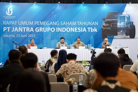 Manajemen Jantra Grupo kala menjelaskan perkembangan bisnis perseroan. FOTO - ISTIMEWA Jantra (KAQI) Semai Dana IPO di BMRI, Telisik Lengkapnya