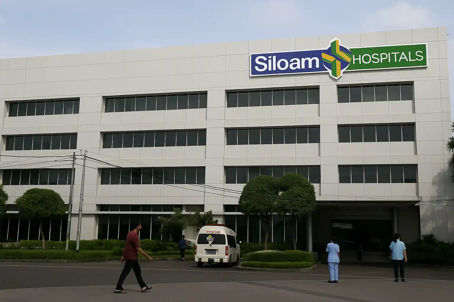 Suasana lingkungan Rumah Sakit Siloam Hospitals. FOTO - ISTIMEWA Tuntas, SILO Alihkan 20,96 Juta Saham Treasuri