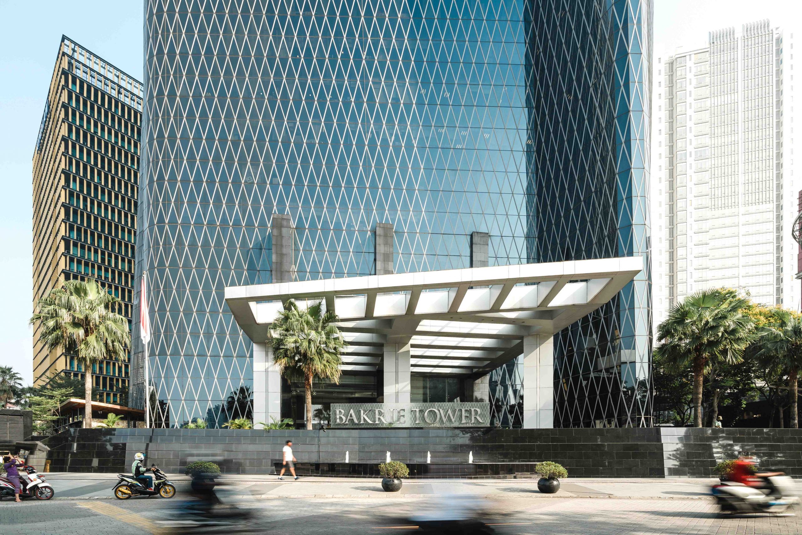 Bakrie Tower berdiri dengan angkuh di kawasan Rasuna Said, Jakarta. FOTO - ISTIMEWA Eksekusi Transaksi Jumbo, Grup Bakrie (BNBR) Buru Restu Pemodal