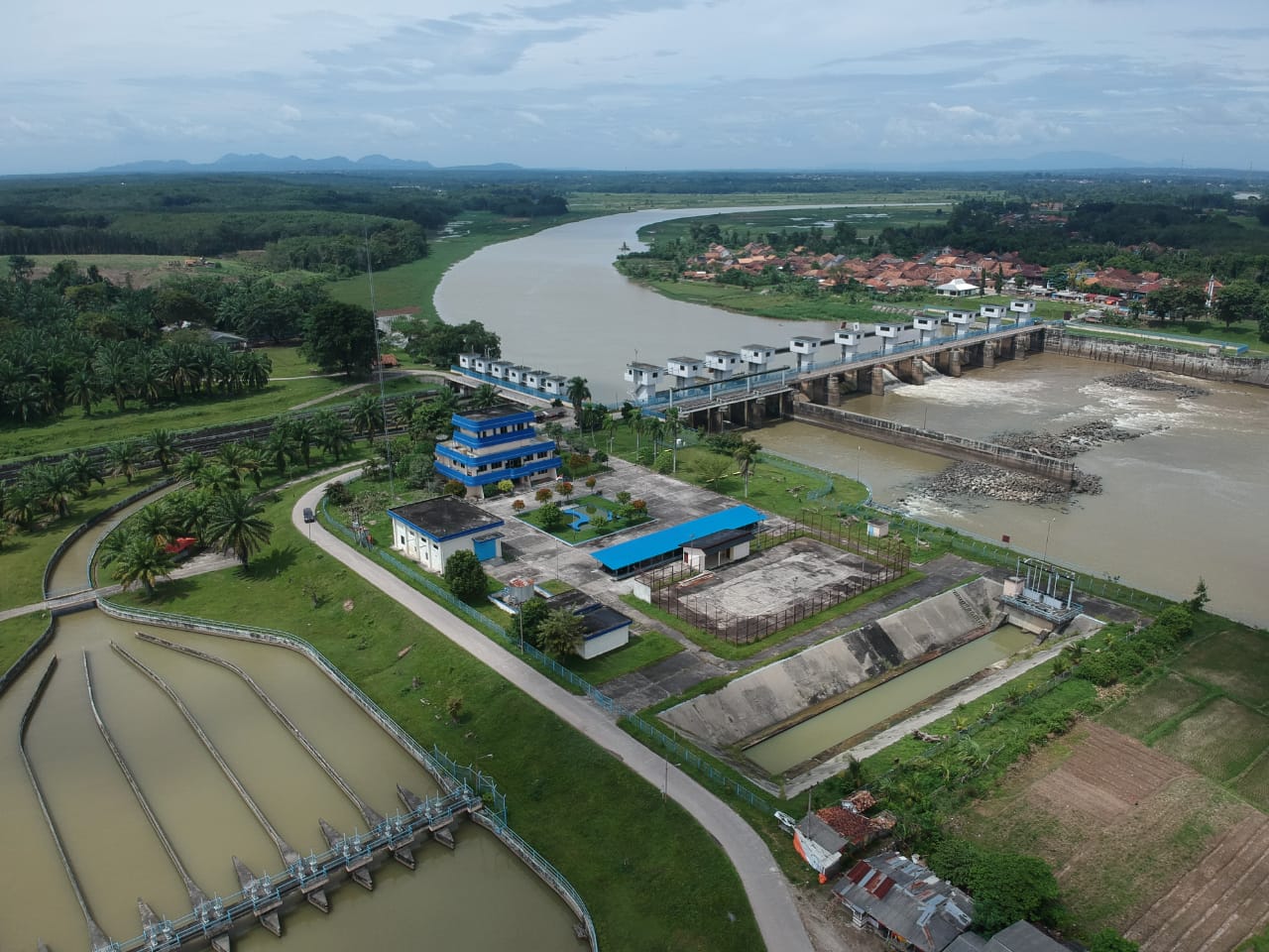 Salah satu daerah Irigasi kewenangan daerah di Sumatera Selatan. FOTO - ISTIMEWA Waskita Karya (WSKT) Ungkap Kontrak Baru