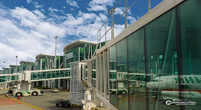 Bandara Sepinggan, Balikpapan. (Foto: Dok) Pembukaan Bandara Internasional Baru Dorong Pengembangan Pariwisata