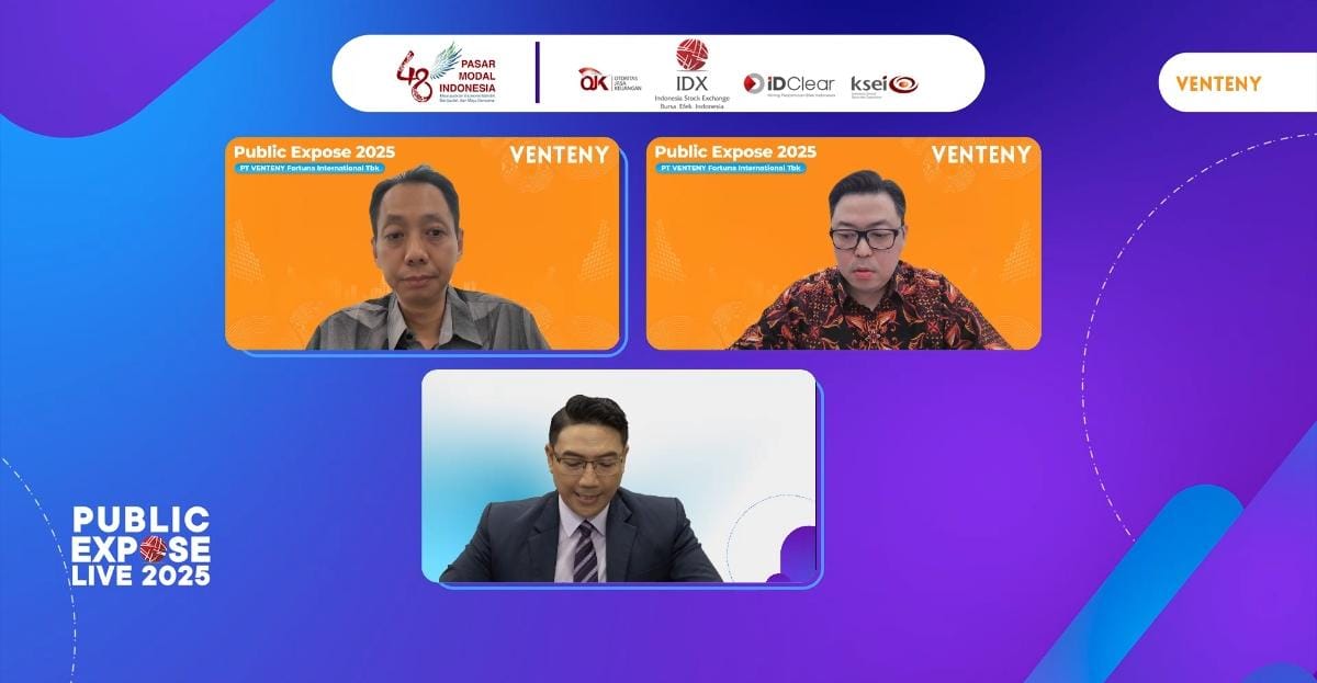 Potret PE LIVE VTNY pada Selasa (9/9). Venteny (VTNY) Dorong Ekosistem UMKM Lewat Inovasi Ini