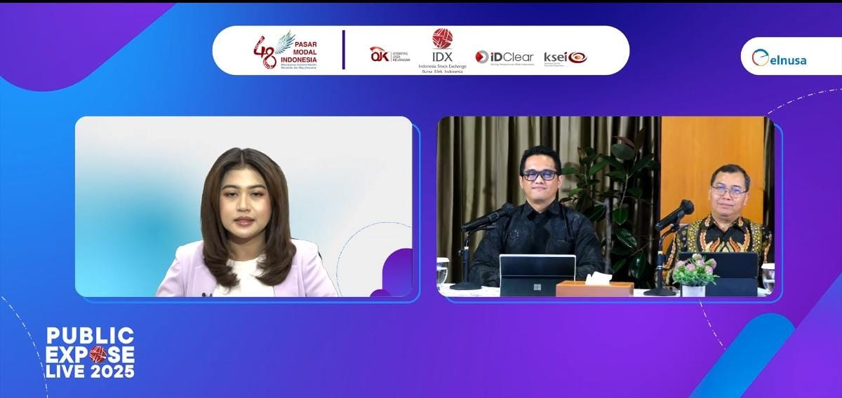 Potret Manajemen PT Elnusa Tbk. (ELSA) pada PE LIVE 2025. ELSA Alokasikan 40 Persen Capex Fokus Segmen Hulu Migas