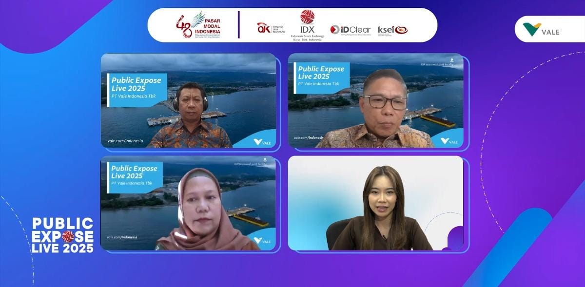 Vale (INCO) Kebut Target 71 Ribu Ton Nikel di 2025