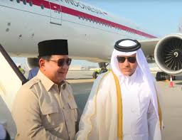 Pascaserangan Israel, Prabowo Bertolak ke Doha Temui Emir Qatar