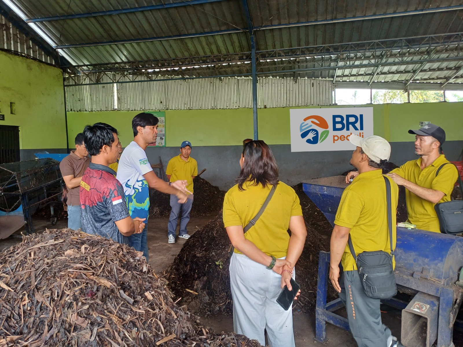 BRI Peduli Latih Diversifikasi & Mutu Pupuk Kompos di Bali