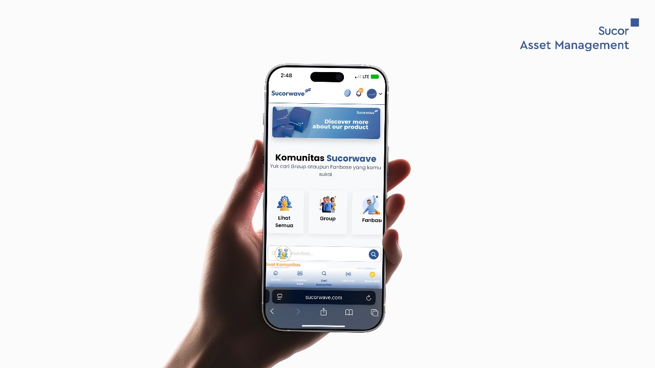 Lebih Dekat ke Investor Ritel, Sucor AM Luncurkan Platform Sucorwave