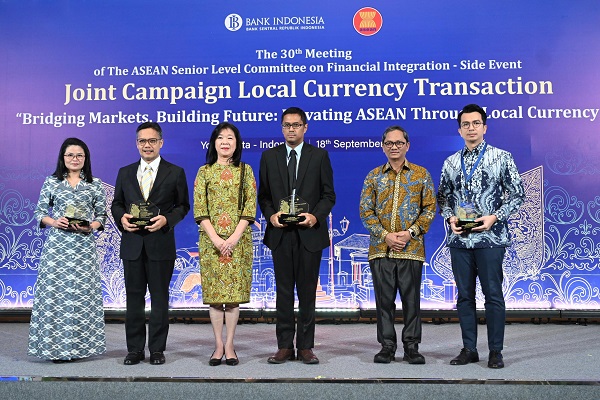 Transaksi Dengan Mata Uang Lokal ASEAN per Juli Setara USD14,1 Miliar