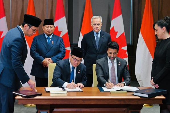 RI-Kanada Teken Kesepakatan di Bidang Perdagangan dan Pertahanan