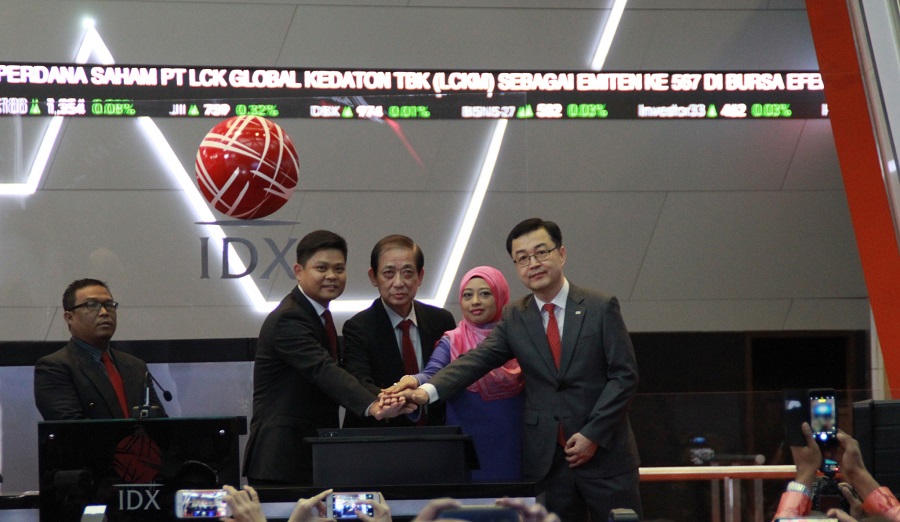 Direktur LCKM Mundur,  Saham Ikut Drop 3,12 Persen