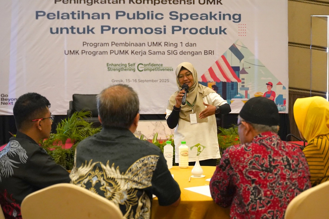 Literasi Digital, SIG (SMGR) Gembleng UMK Gresik Strategi E-Commerce
