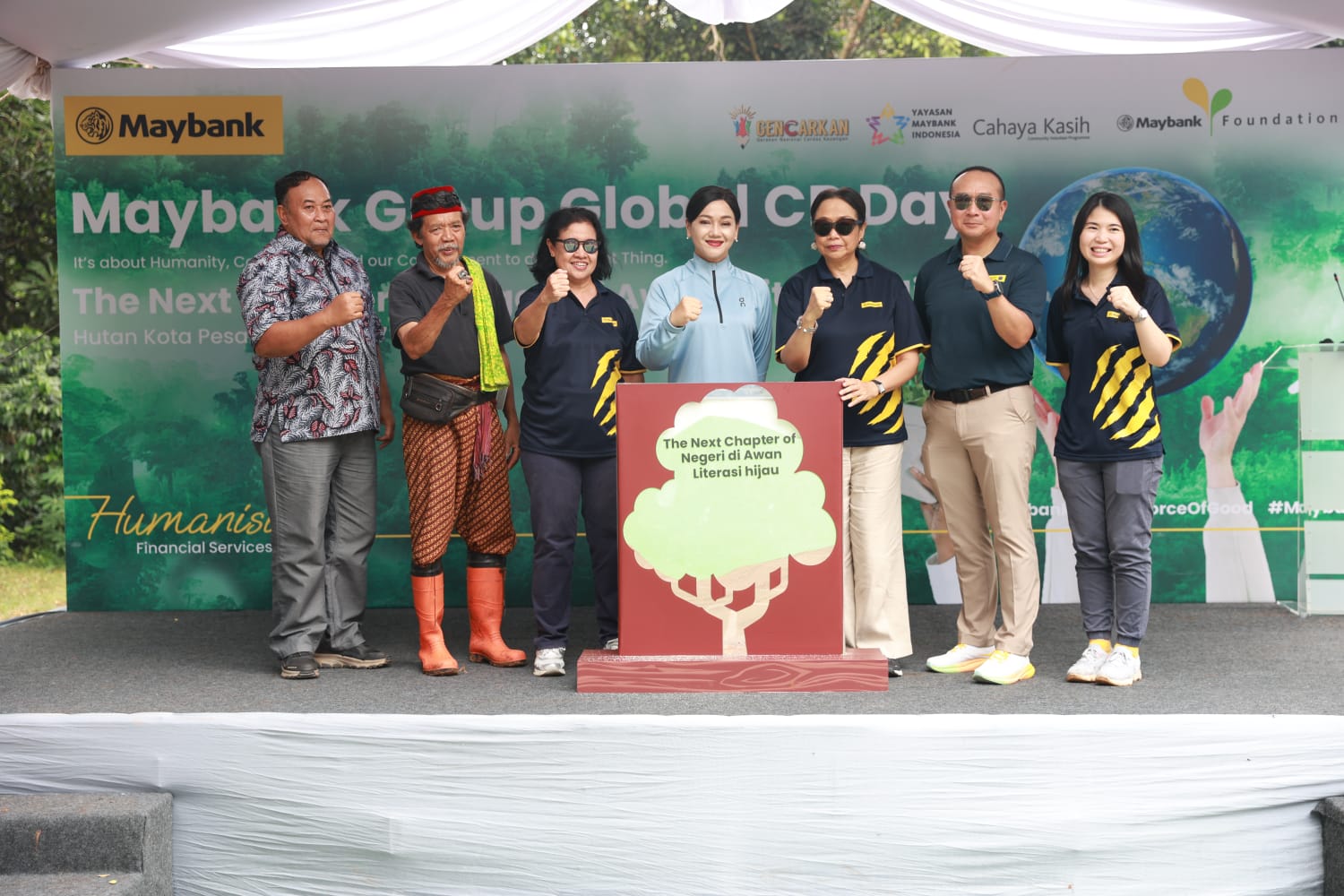 Maybank (BNII) Usung Literasi Hijau di Global CR Day 2025
