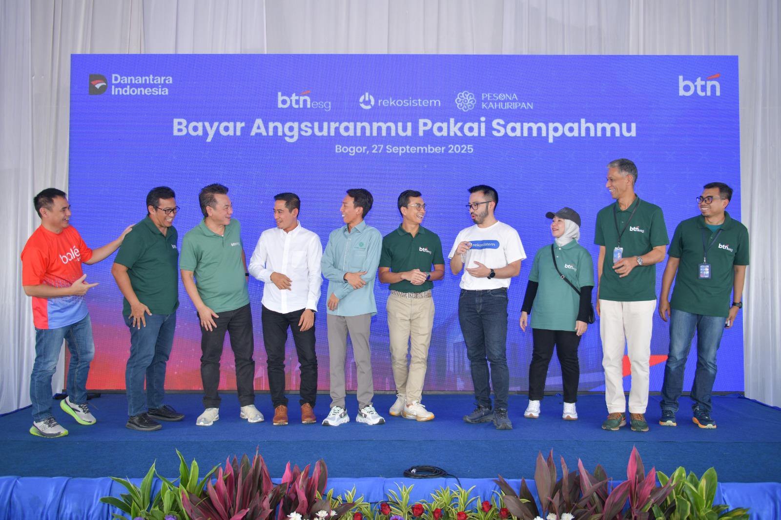 Pertama! BBTN Luncurkan Inovasi Kurangi Angsuran Rumah dengan Sampah 
