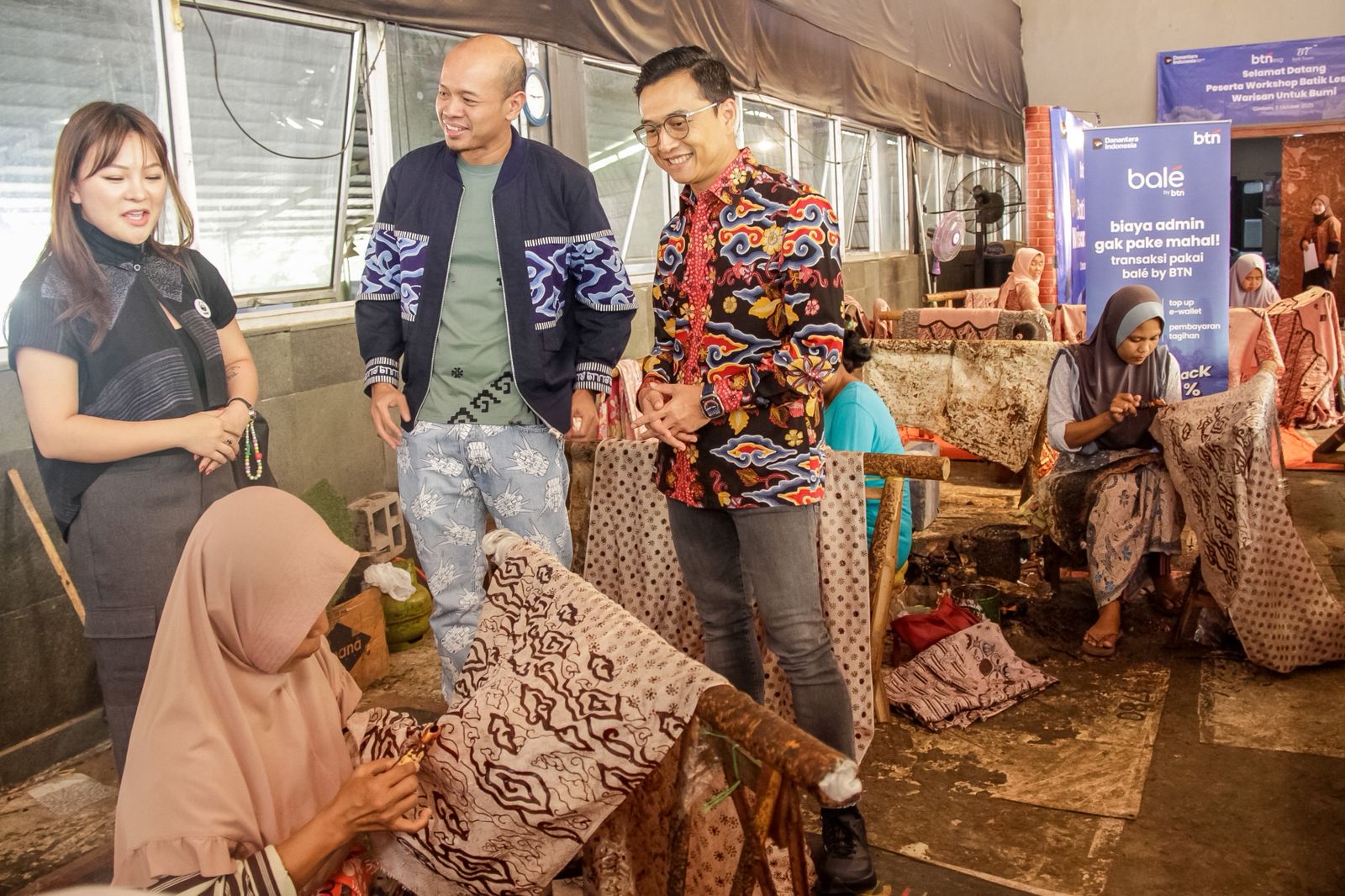 Hari Batik Nasional, BTN Gembleng UMKM Teknik Ini