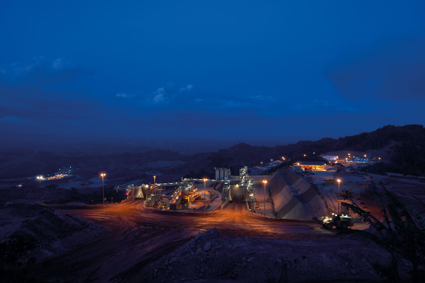 Suasana area pertambangan emas Pani besutan Merdeka Gold Copper. FOTO - ISTIMEWA Akselerasi Proyek Pani, Merdeka Gold (MDKA) Ungkap Aksi BaruÂ