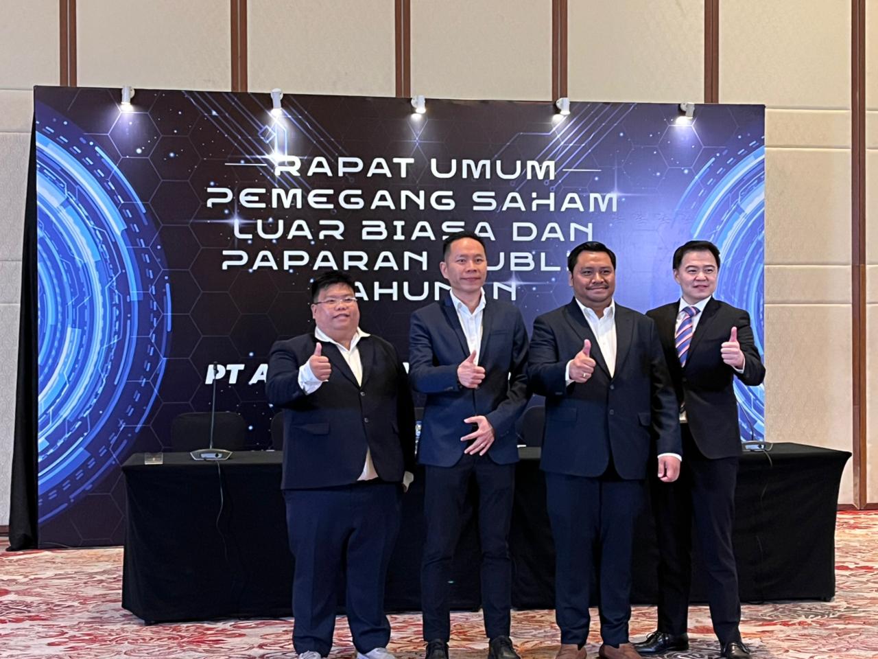 Jajaran Manajemen PT Aviana Sinar Abadi Tbk yang kini menjadi PT Folago Global Nusantara Tbk (IRSX). Perkuat Ekosistem Kreator, 8 Artis Papan Atas Gabung ke Folago (IRSX)