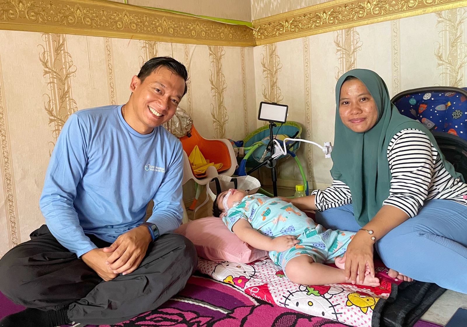 UBC Medical (LABS) Gelar Donasi Untuk Pasien Meningitis Anak