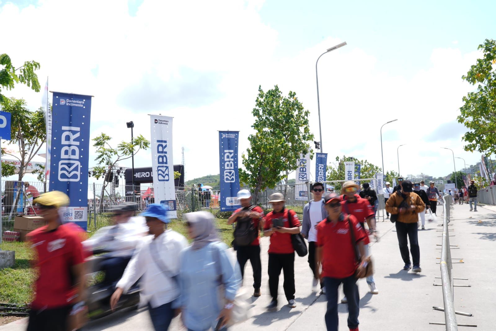 BRI Gaspol Dukung MotoGP Mandalika, Indonesia Kian Mendunia!