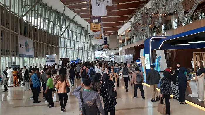 Suasana Pameran Trade Expo Indonesia (TEI) 2024.(Foto: Dok) Trade Expo Indonesia 2025 Targetkan Transaksi USD16,5 Miliar