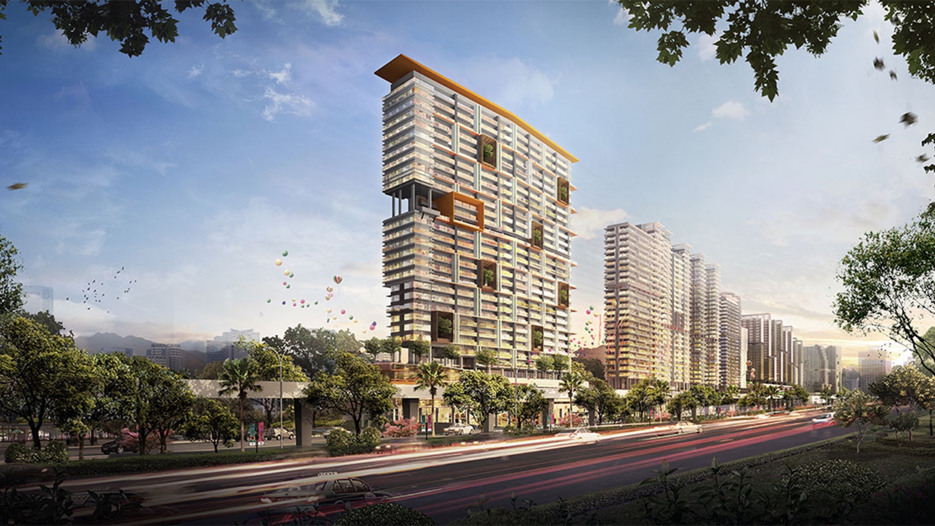 Maket pembangunan LRT City Sentul besutan Adhi Properti. FOTO - ISTIMEWA Percantik LRT Sentul, ADCP Sodorkan Produk Strategis