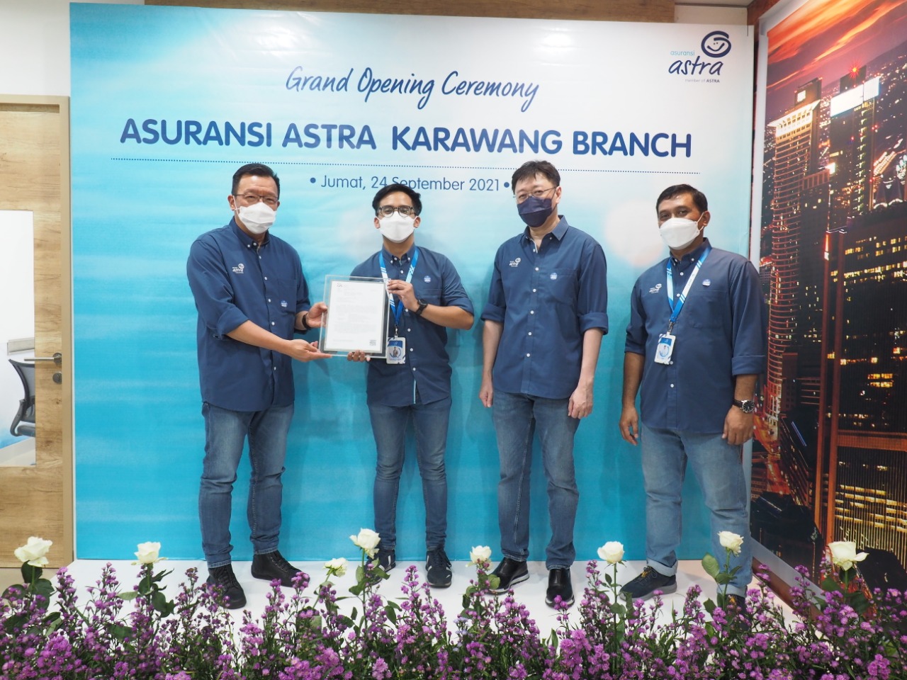 Tingkatkan Kualitas Layanan, Asuransi Astra Resmikan Kantor Cabang di Karawang