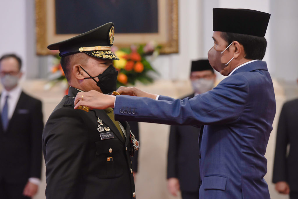 Jadi KSAD, Bintang di Pundak Jenderal Dudung Abdurachman Kini Empat