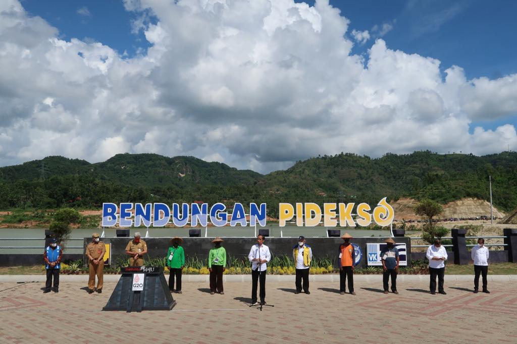 PTPP Tuntaskan Pembangunan Bendungan Pidekso Melebihi Ekspektasi