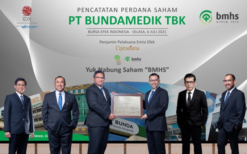 Lebarkan Sayap Bisnis, Bundamedik (BMHS) Akuisisi Pengelola RSIA Azzahra Rp53 Miliar