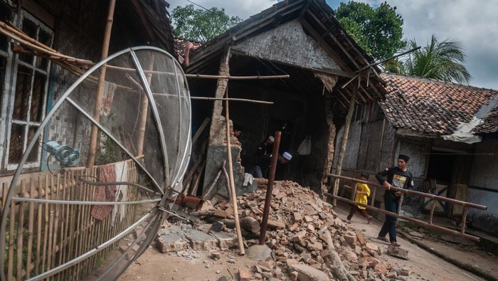 Gempa Banten: BPBD Catat 1.361 Rumah Warga Rusak, Tidak ada Korban Jiwa