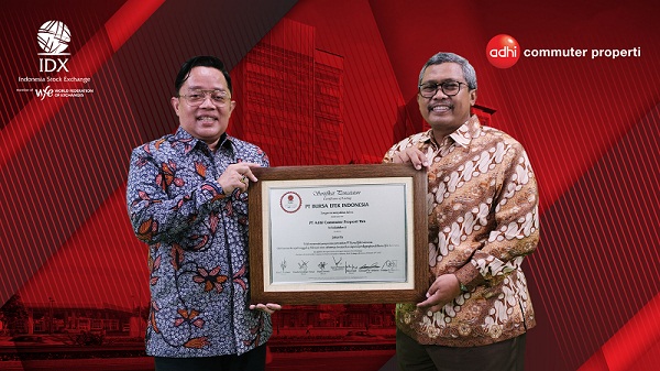 Resmi Jadi Emiten ke 8 di 2022, Listing Perdana Adhi Commuter (ADCP) Cuma Naik Tipis