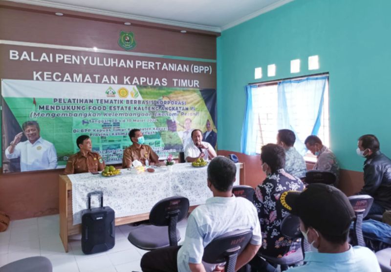 Kementan Gelar Pelatihan Tematik KEP, Dukung Food Estate Kalteng