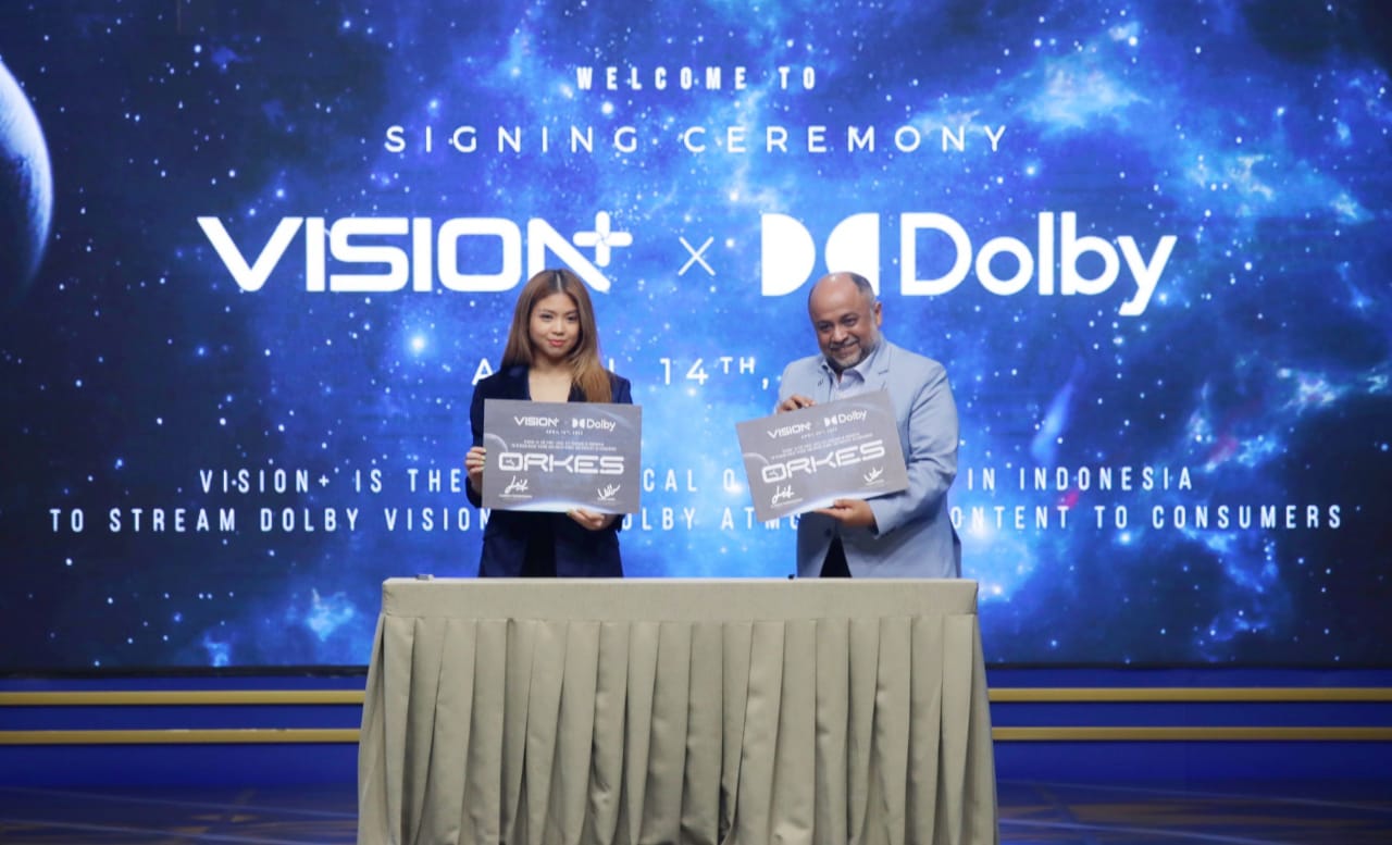 Hadirkan Konser Audiovisual Terbaik, Vision+ Adopsi Teknologi Dolby