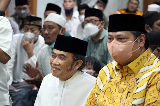 Airlangga Sambut Gembira Bergabungnya Rhoma Irama dalam Rindangnya Partai Beringin
