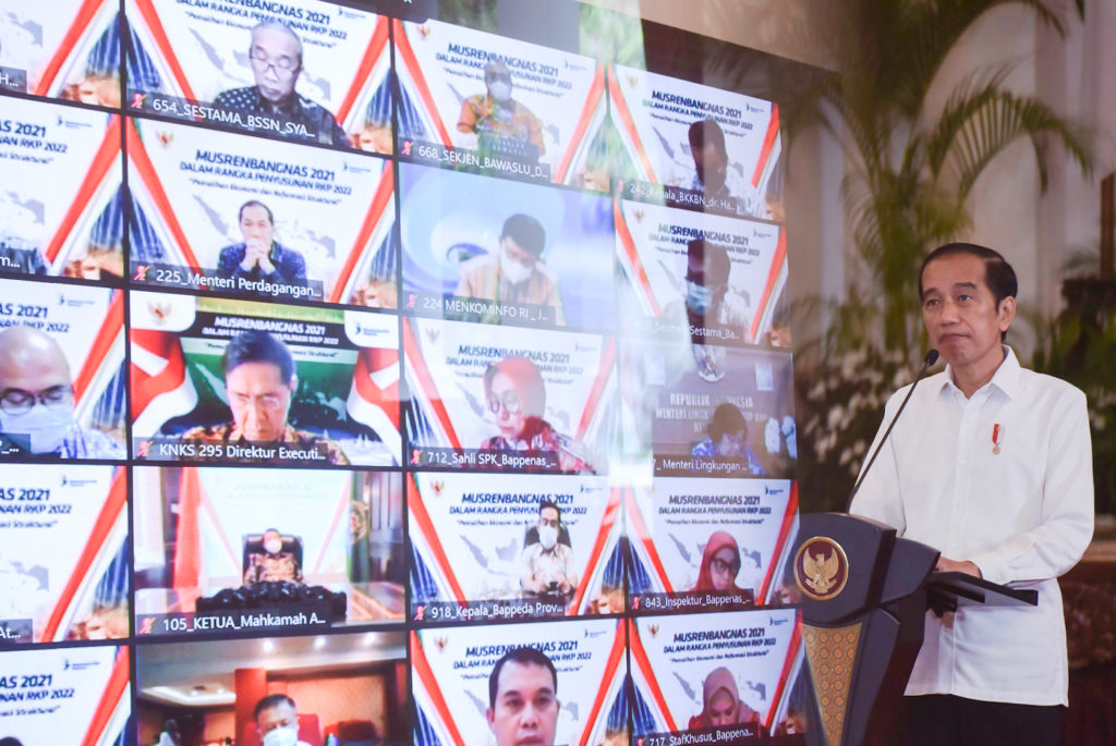 Buka Musrenbangnas, Presiden Perintahkan Perencanaan Belanja Defisit di Bawah 3 Persen