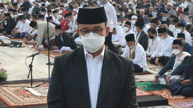 Salat Id di JIS, Anies Ungkap Sebuah Janji Mahakarya Sudah Tertunaikan